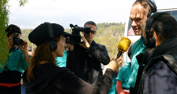 Entrevista de Catalunya Ràdio a David Miret, cap de colla dels Castellers de Vilafranca i recent padrí de l'Anxaneta Fèlix