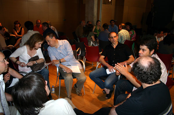 Finalment, les sessions networking van ser una de les parts més interessants. Els assistents intercanviaven experiències i punts de vista.