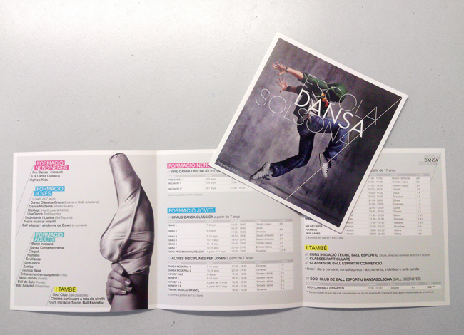 Tríptic cursos 2013 - 2014 Escola de Dansa Solsona.